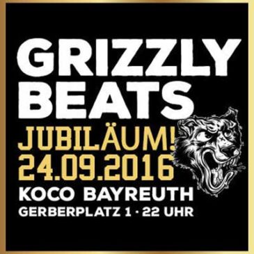 Grizzly Jubiläum am 24.09.2016